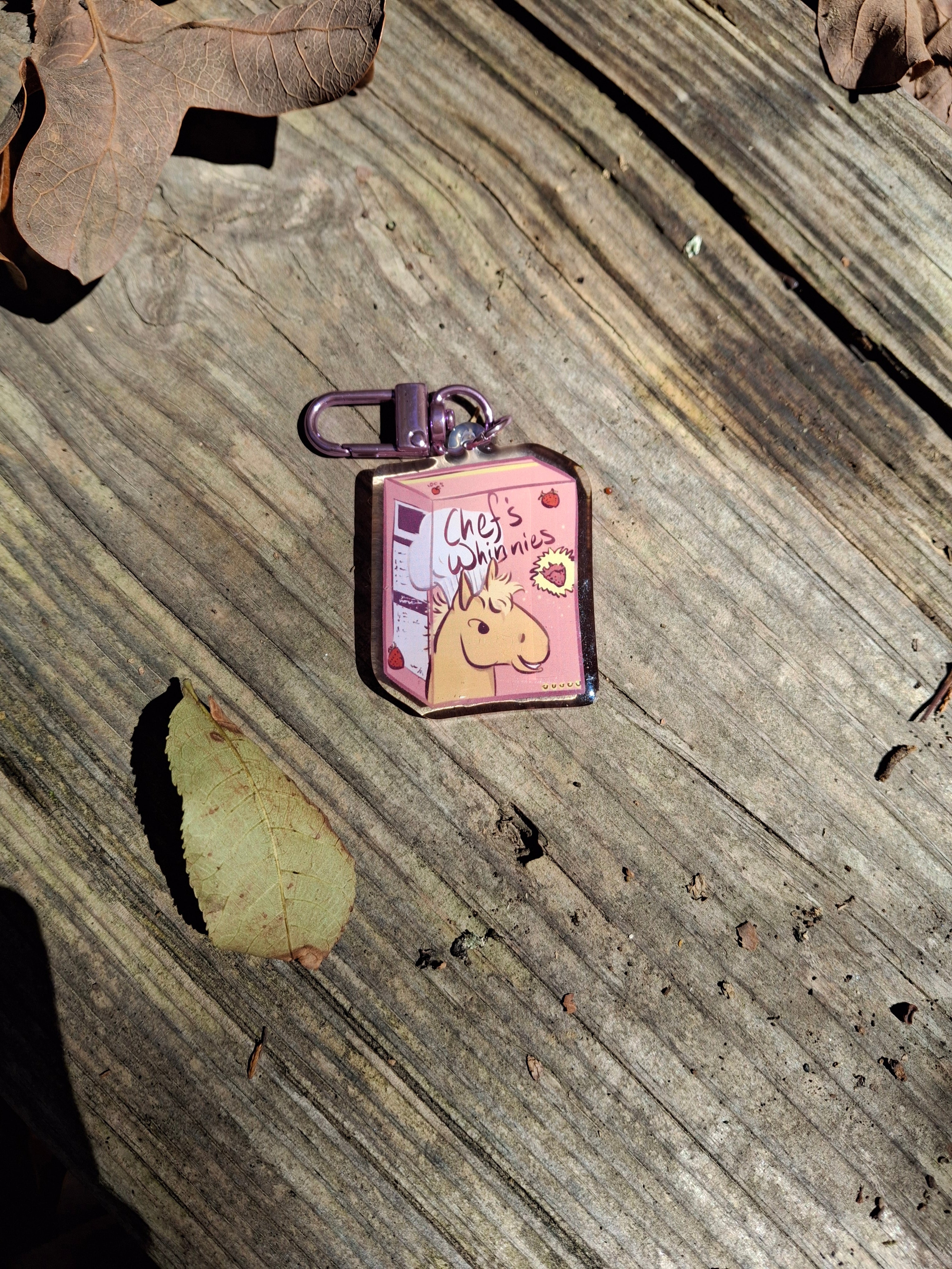Chef's Whinnies Keychain