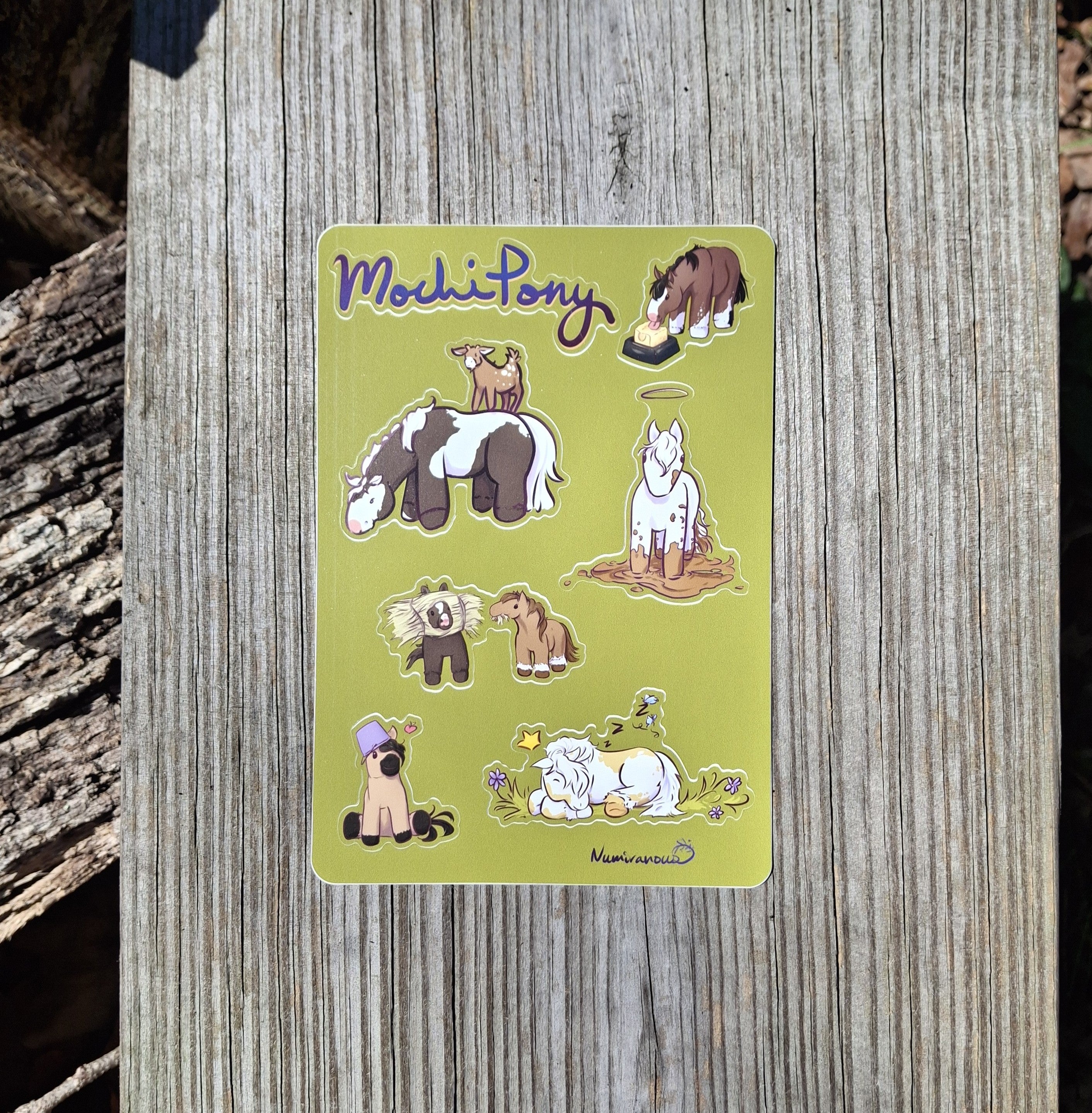 MochiPony Sticker Sheet