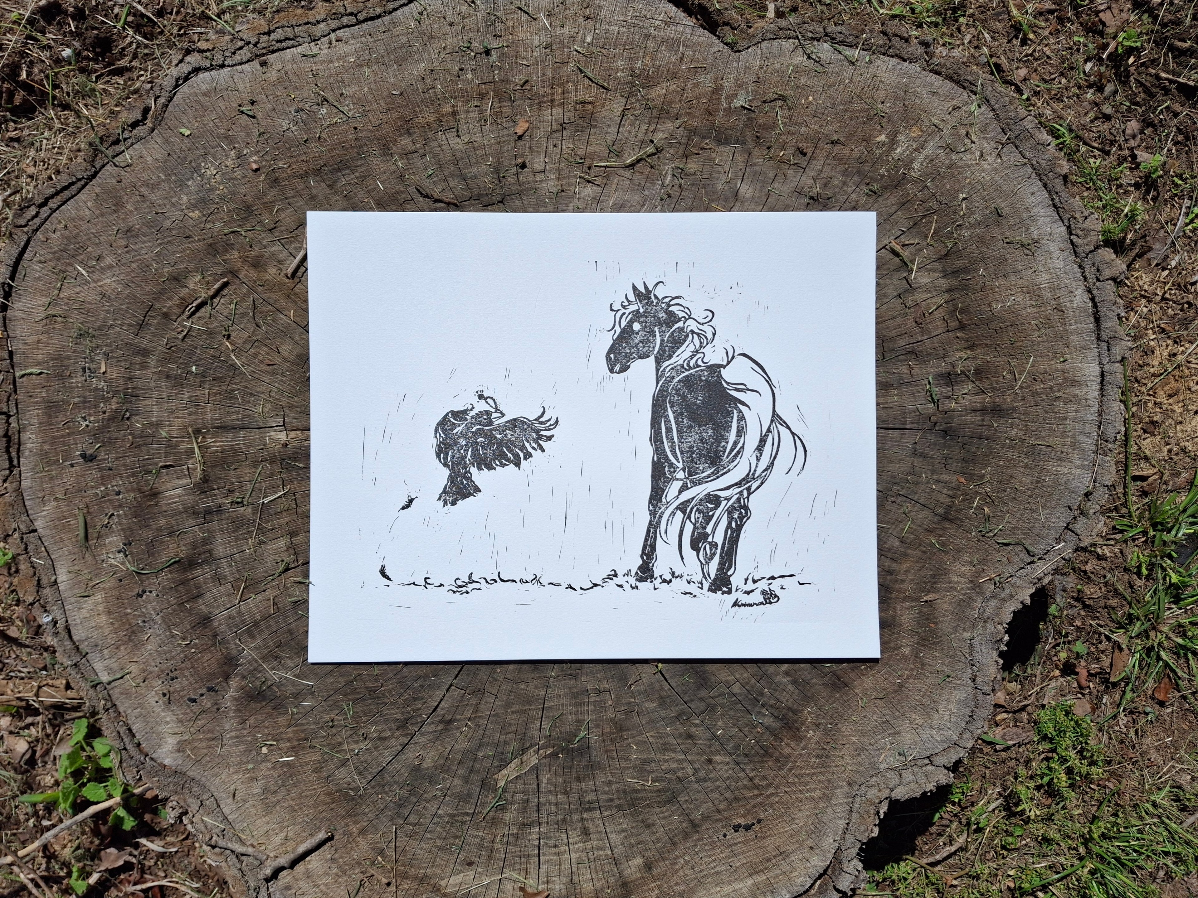 "Ahh! What's that?" Proof