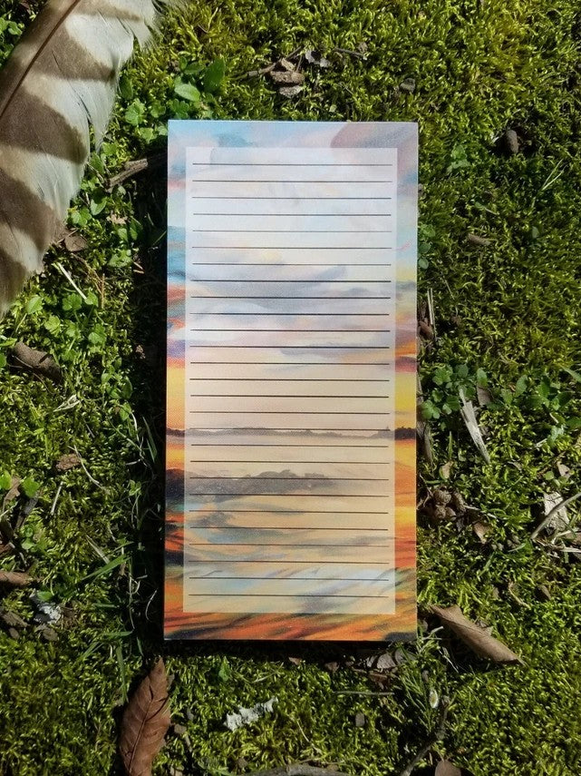 Golden Hour Magnetic Notepad