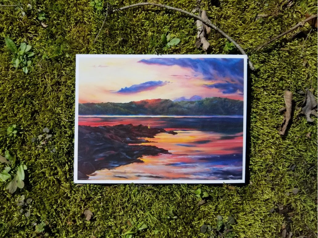Purple Sunset Print