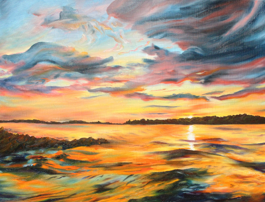 Landscape/Sea Scape Oil Painting