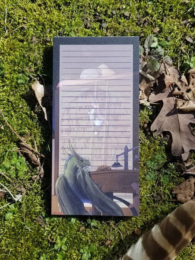 Studies and Snacks Magnetic Notepad