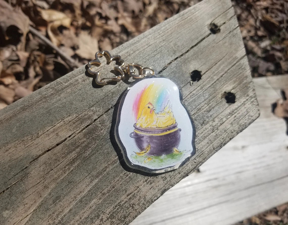 Chicken Keychain