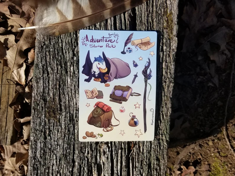 Adventure Starter Pack Stickers