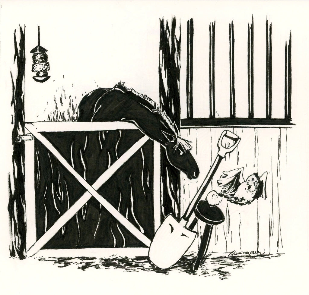 Ink Horse Illustration